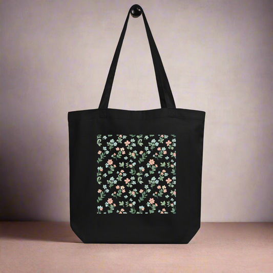 Petal Pattern Certified Organic Cotton Tote