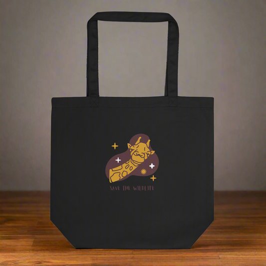 Save The Wildlife Certified Organic Cotton Tote