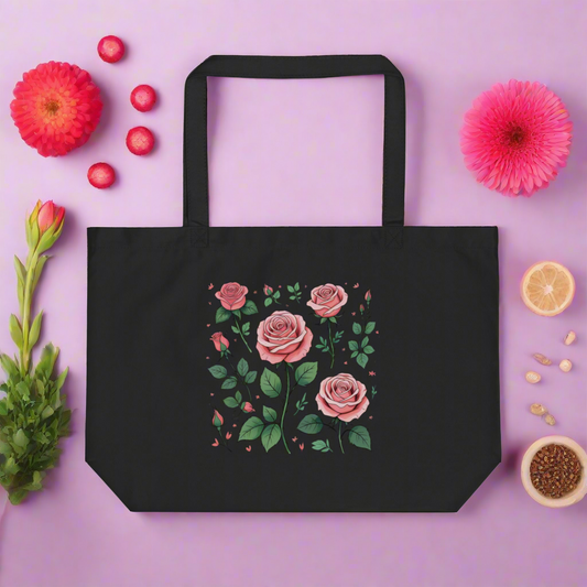Rose Garden Certified Organic Cotton Tote