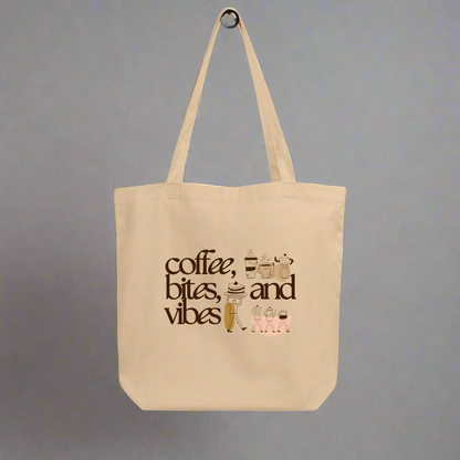 Coffee Vibes Certified Organic Cotton Tote